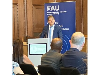 Prof. Hornegger, President of FAU