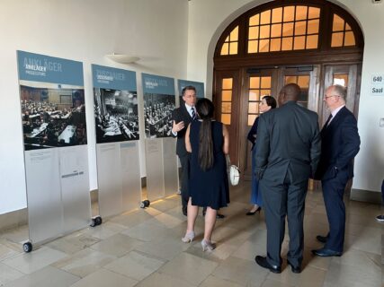 Welcoming by Prof. Safferling, Director of the International Nuremberg Principles Academy